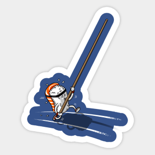 Run sushi Sticker